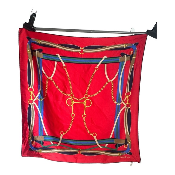 Celine Silk Scarf - Picture 11 of 12